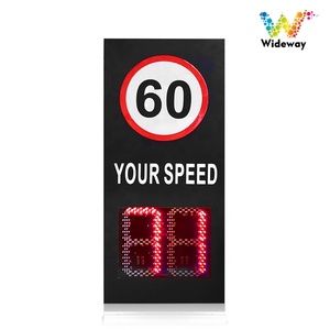 Biển Báo Tốc Độ Radar Ngoài Trời Ghi Lại Phản Hồi Tốc Độ Cao 12 Năm Từ Nhà Máy - Product Image 2