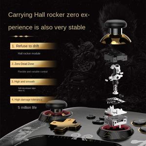 Z03DP Schwarz Goku Gamepad Hall Joystick Android iOS PC <span class=keywords><strong>Switch</strong></span> Konsole Makro Trigger Game Controller