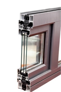 Vendo marco de aluminio Ventanas fijas diseño personalizado de piso a techo Ventanas de vidrio fijo Perfil de marco de ventana de aluminio - Product Image 6