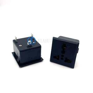 Multi <strong>functional</strong> <strong>socket</strong> AC-012 power <strong>socket</strong> card embedded three hole power <strong>socket</strong> with safety valve - Product Image 2