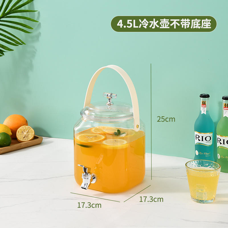 3L square shape without base