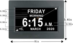 Multifunzione LED digitale allarme elettronico orologio da parete orologio da parete digitale grande Display a LED