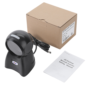 High Quality <strong>QR</strong> <strong>Code</strong> Scanner Hoin E6000 Barcode Table Top Omni Directional Scanner with USB Interface - Product Image 5