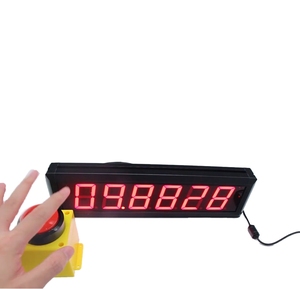 Timer di gioco portatile da 2.3 pollici/4 pollici a cifre 10s con cronometro digitale a difficoltà modificabile con pulsante di arresto Push Start - Product Image 1