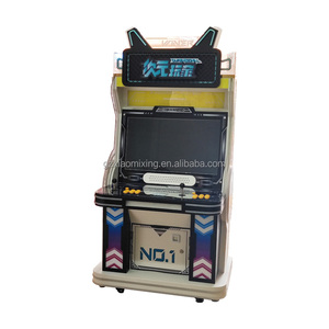 32 inç Retro Arcade oyun konsolu önceden yüklenmiş iki kişi ayakta mücadele simülatörleri 1 yıl İngilizce Metal jetonla çalışan oyun oyunu - Product Image 5