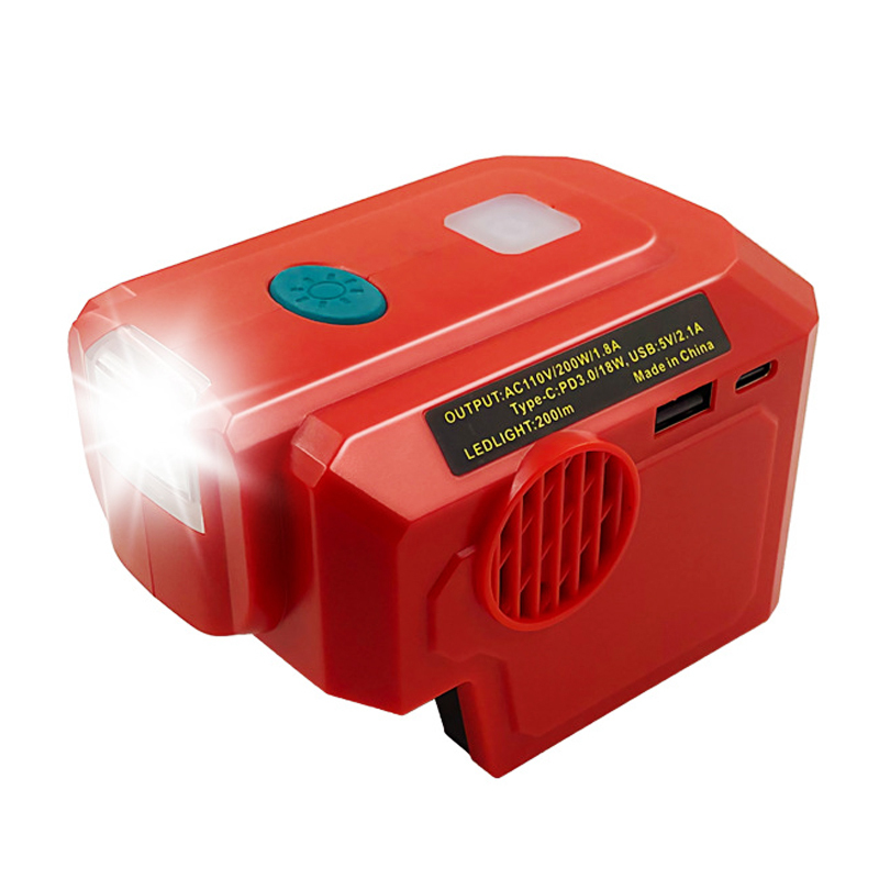 Rosso --- Per batteria Milwaukee