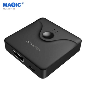 Novelty 4K 60Hz Ultra HD Displayport DP <strong>Switch</strong> Bi Direction Video Switcher <strong>2</strong> <strong>Input</strong> <strong>1</strong> Out USB <strong>KVM</strong> <strong>Switch</strong> for Monitor