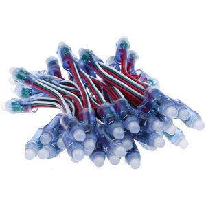DC5V 12V Ws2811 12mm20mmシングルおよびRGBフルカラーポイントライト2811色変更1903 DMXアドレス指定可能なLedストリングピクセルライト - Product Image 4
