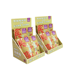 Özel raf hazır kağıt aperatifler ürünleri mağaza promosyon karton teşhir standı kutu tezgah Pos teşhir kutuları - Product Image 5