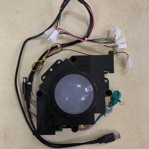 Arcade Game Machine 3''Diameter Illuminated <strong>TrackBall</strong> with USB Connector for PC MAME - Product Image 6