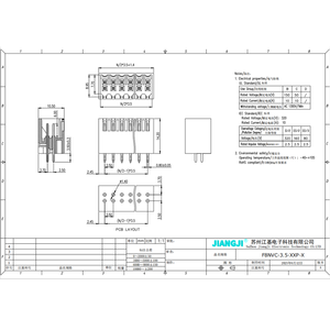 Bloque de terminales de cableado rápido Enchufes multitipo Bloques de terminales enchufables para enchufe de PCB - Product Image 4