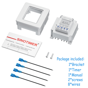 Due gruppi di uscita controllo separato 7 giorni settimanale programmabile 2 canali Timer interruttore tempo Min. - Product Image 5