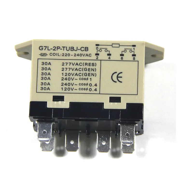 G7L-2P Air Conditioner Control High Quality Consumption Low Power Relay 220V AC
