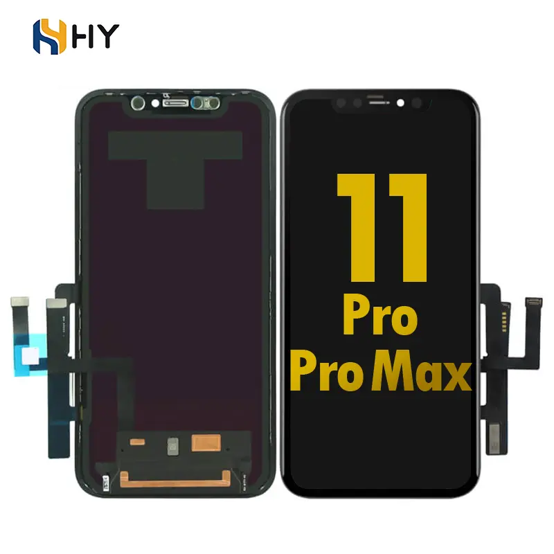 HY Display for iphone 11 lcd screen for iphone 11 pro max screen replacement for iphone 11 Pro Max display for iphone X XS XR 11