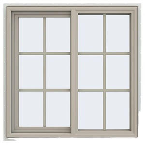 North American Latest Design Grill PVC Sliding <strong>Window</strong> UPVC Plastic Sliding Glass <strong>Windows</strong> - Product Image 6