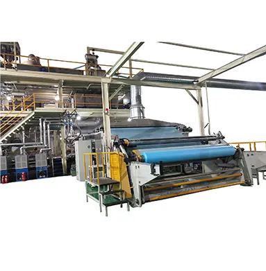 Full Automatic PP fabric production line polyester fiber carding agriculture machine nonwoven textile