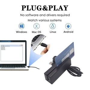 Mini Msr Magnetic Stripe <strong>Reader</strong> <strong>Rs232</strong> Usb Stripe <strong>Card</strong> <strong>Reader</strong> Device - Product Image 5