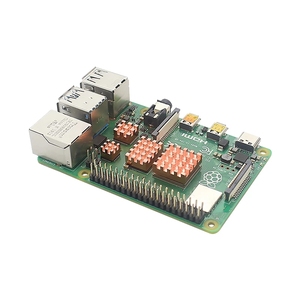 Raspberry Pi 4 Modelo B Disipador de calor Metal Cobre Disipador de calor Almohadilla de enfriamiento pasiva Radiador de disipación de calor para Raspberry Pi 4 - Product Image 4