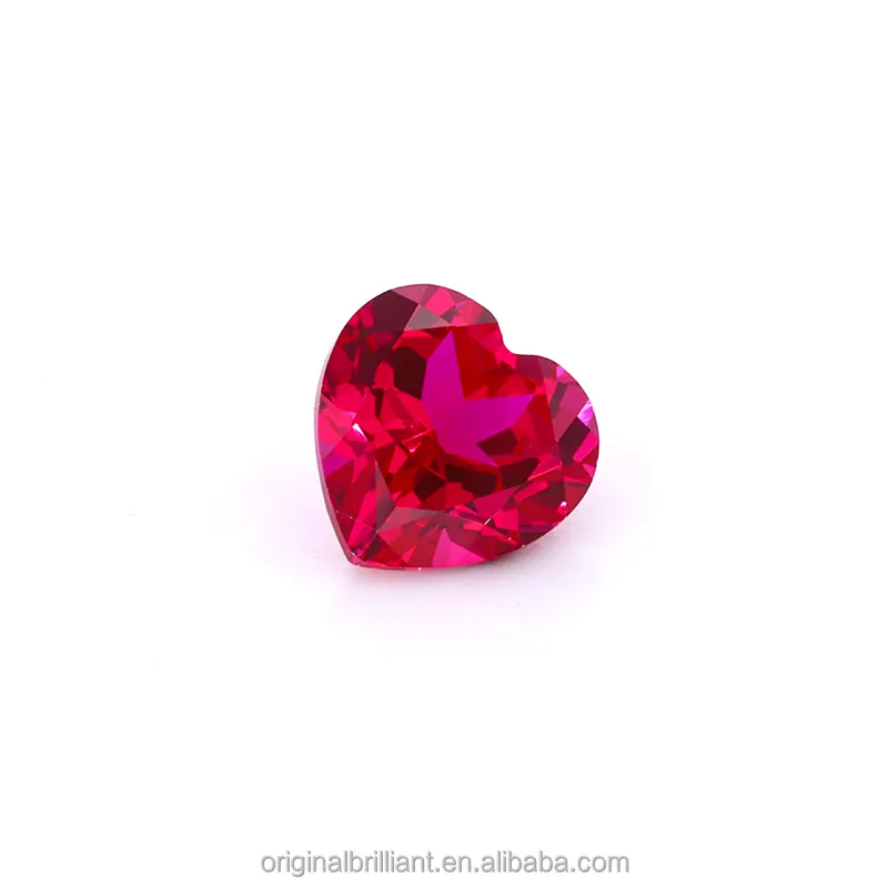 Starsgem Fancy Cut sciolto sintetico Lab Grown pietra preziosa rubino di colore medio