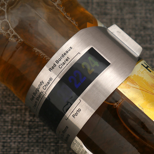 Termómetro de cuello de vino, herramienta de bebidas, botella inteligente, termómetro a presión, pantalla LCD, Sensor de clip para cerveza de champán, vino tinto - Product Image 4