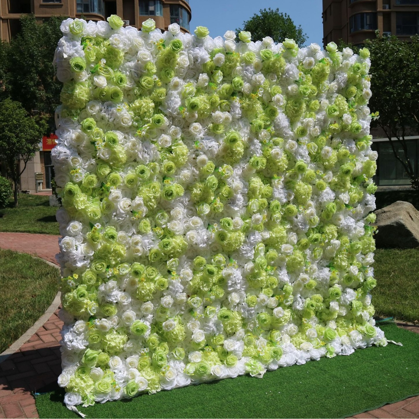 7# Flower Wall 1*1 m
