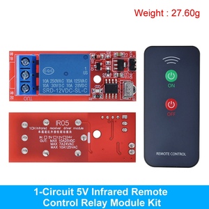 TZT <strong>IR</strong> 1 Channel Infrared Receiver Driving Switch Relay Driver Module Board 5V / 12V + Active <strong>Remote</strong> <strong>Controller</strong> - Product Image 6