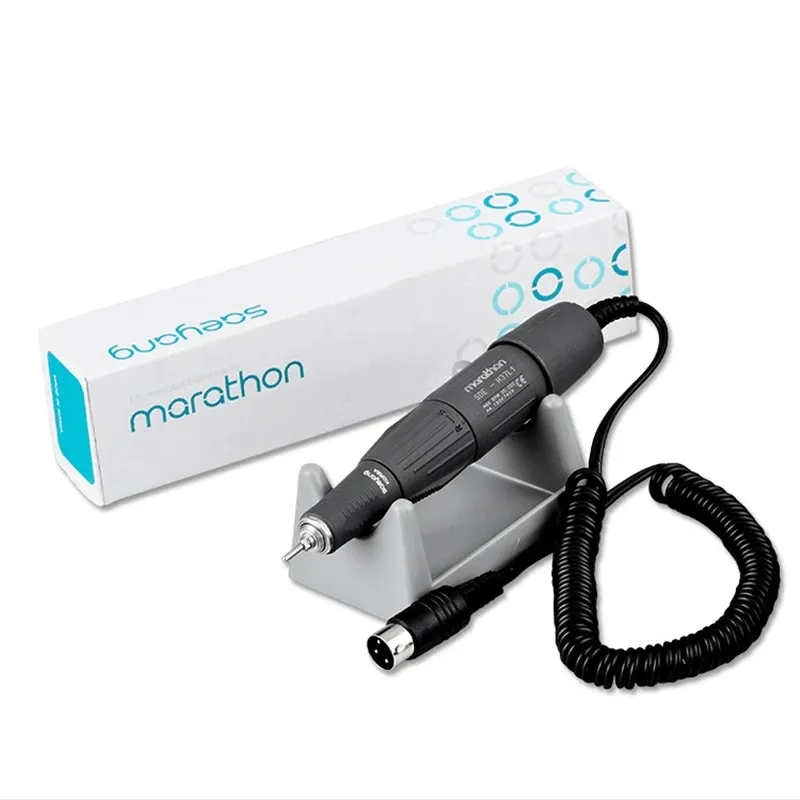 Boîte de contrôle Marathon pour forte 210 105L Micro moteur pièce à main 65W manucure pédicure machine électrique perceuse à ongles pédale outil