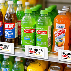 2.13 inch bốn màu kỹ thuật số giá tag E mực Kệ nhãn 2.4GHz ESL hệ thống điện tử nhãn kệ - Product Image 5