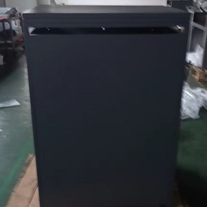 Mở đầu ngoài trời thép không gỉ Thùng rác kim loại chế biến phân loại lưu trữ thùng cho công viên đường phố trung tâm Quản Lý Thùng rác - Product Image 3