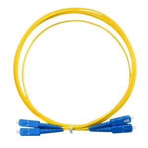 工厂定制光纤跳线电缆E2000/APC SC/UPC ST FC LC SC单工双工Om2 Om3光纤跳线 - Product Image 1