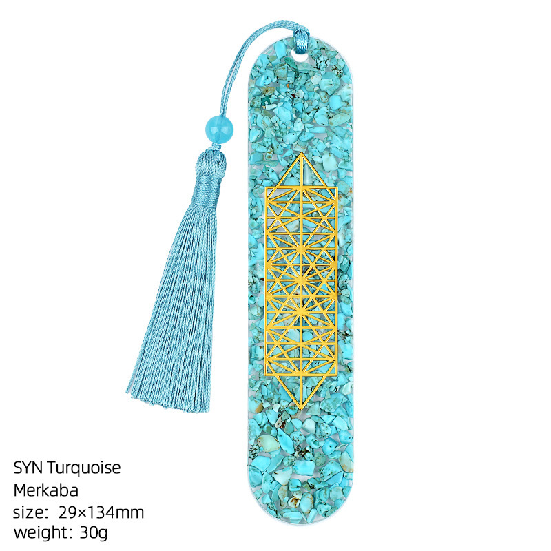 Turchese sintetico stile Merkaba
