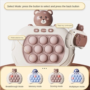 Quick Push Game Console Electronic Pop <strong>It</strong> Game Quick Push Toys <strong>Light</strong> <strong>up</strong> Pop <strong>It</strong> Pro Fast Push Puzzle Game 2023 New Gifts for Kids - Product Image 4