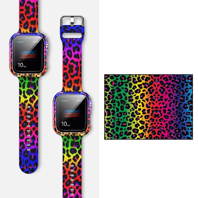 Léopard multicolore