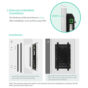 IXHUB Android Linux Smart HMI Pantalla ancha de 7 pulgadas LCD Monitor integrado para Smart Retail Vending Robot Display PC de código abierto - Product Image 4