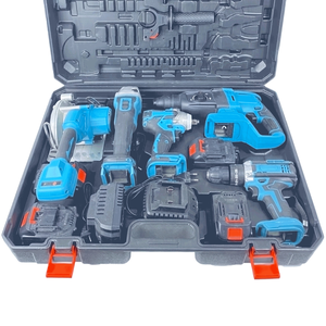 YOUTAI Drop Shipping <span class=keywords><strong>5</strong></span> <span class=keywords><strong>in</strong></span> <span class=keywords><strong>1</strong></span> fırçasız lityum matkap yüksek güç elektrik anahtarı açı öğütücü pil Combo güç aracı seti - Product Image 1