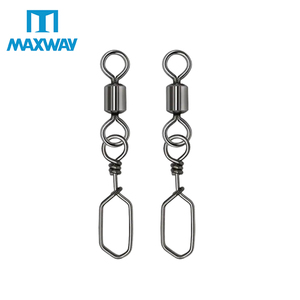 High Speed <strong>Swivel</strong> Connector Rolling <strong>Swivels</strong> With Square Snap - Product Image 3