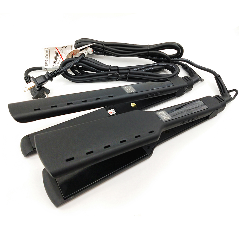 Hair Straightener OEM Factory Flatiron Fast Heating Wide Plate Straightener Parts Flat Iron
