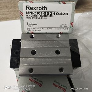 力士乐直线轴承滚珠块R165361210直线导向流道块R165362210 R165363210 - Product Image 4
