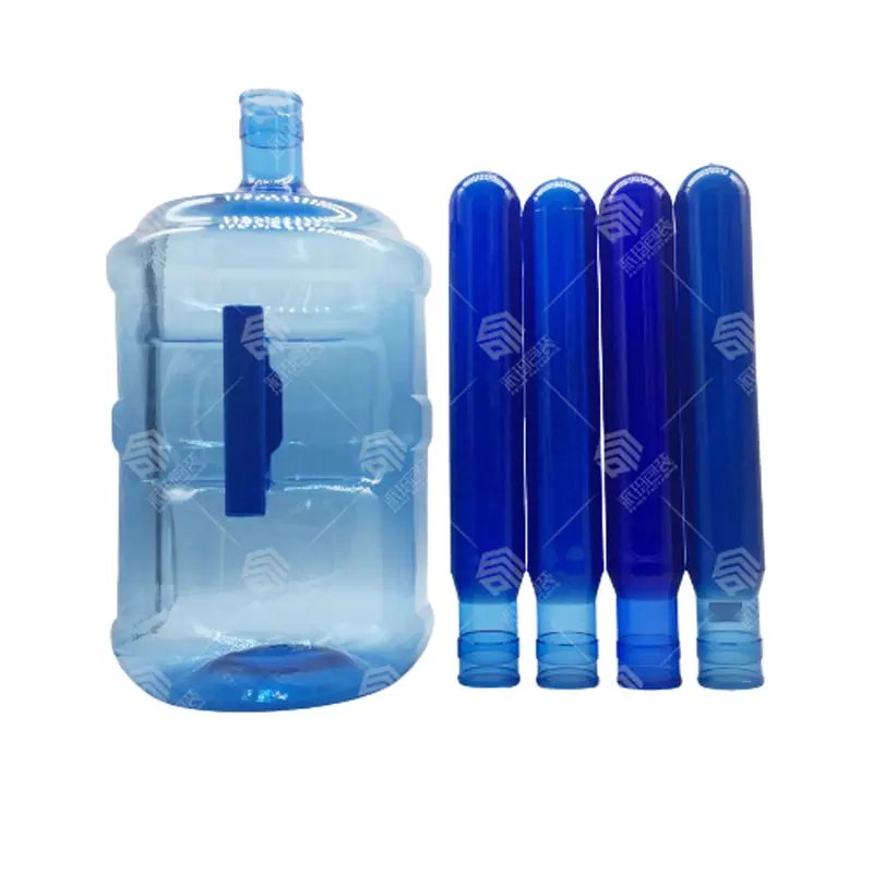 Préforme en PET de qualité supérieure/produits en plastique de 5 gallons/poignée de 5 gallons pour machine à souffler les bouteilles