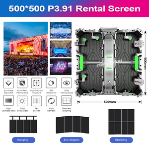 TOPvision屋外レンタルLEDディスプレイウォール4Kプログラム可能LEDスクリーンコンサートウェディングスポーツライブ放送LEDディスプレイスクリーン - Product Image 5