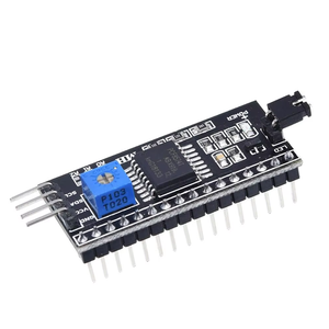 I2C TWI SPIシリアルインターフェースボードポート1602 2004 LCD LCD1602アダプタープレートLCDアダプターコンバーターモジュールPCF8574 - Product Image 2