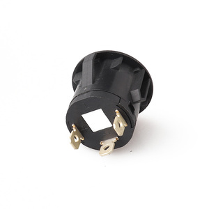 Interruttore a pulsante autobloccante a 3pin interruttore a pulsante tondo per montaggio a pannello - Product Image 5