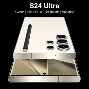 S24 Ultra 7.3 pollici Pixel ad alta definizione grande schermo Android 13 tutto in uno per videogiochi rete Wireless a basso costo 5G cellulare - Product Image 3