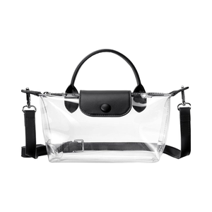 Nhà máy tùy chỉnh cao wuality rõ ràng Túi sân vận động được phê duyệt nhỏ Crossbody ví túi xách - Product Image 1