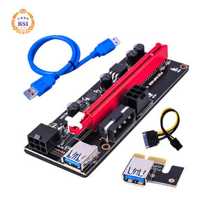 GPUグラフィックカードPcieRiser VER009 S PCI-E Riser 1X〜16Xグラフィックエクステンション009 GPUライザーカードアダプターレイザー - Product Image 2