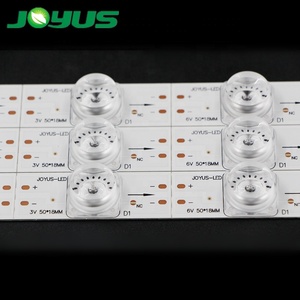 6v diodo smd tv ledバックライトOD20スクエアレンズ2Wper led for LCD LED TVバックライトストリップ交換修理店 - Product Image 5