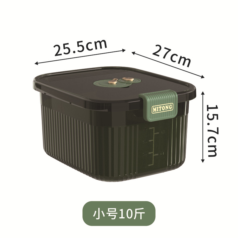 PET transparent green 10-pound pack