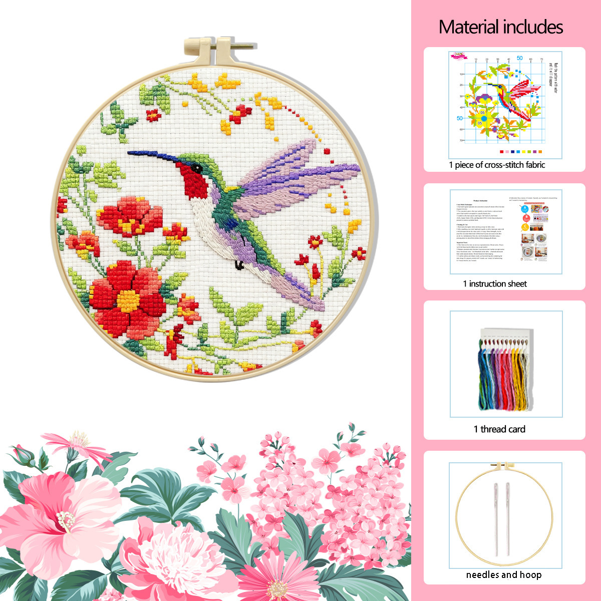 colibrí con aro