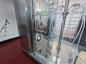Больничный медицинский шкаф для сушки и хранения эндоскопа с прозрачной стеклянной дверцей и вкладышем PMMA для стерильных обрабатывающих помещений