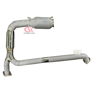 ท่อระบายความร้อนสำหรับ Porsche Boxster 718 2.0T 2.5T CSK downpipe - Product Image 3